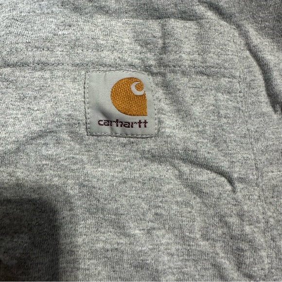 Gray Carhartt, long sleeve shirt, size XL - Picture 3 of 3